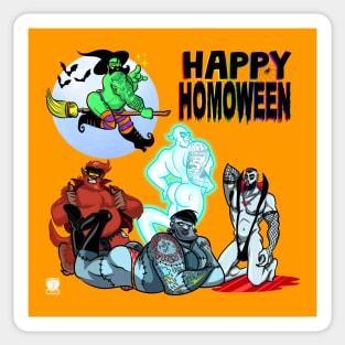 Happy Homoween Sticker